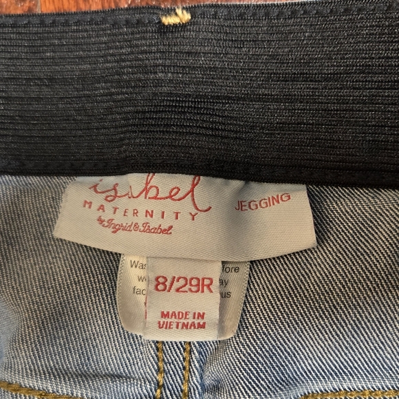 Isabel Maternity Jean Jegging Womens Size 8/29R - Picture 3 of 3